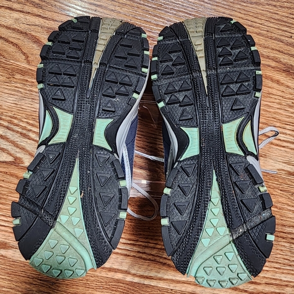 Saucony Womens Excursion TR5 Trail Running Sneakers Gray/Blue Size 7.5 - Picture 8 of 9